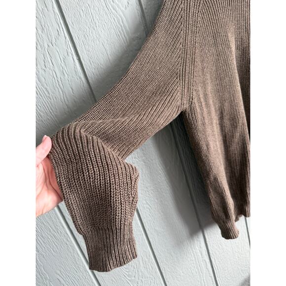 Vintage L.L. Bean Men’s Heavyweight Cotton Sweater XL Tall Knit Crewneck - Picture 2 of 6